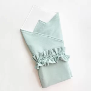 Трикотажный конверт-одеяло с бантом 100х100